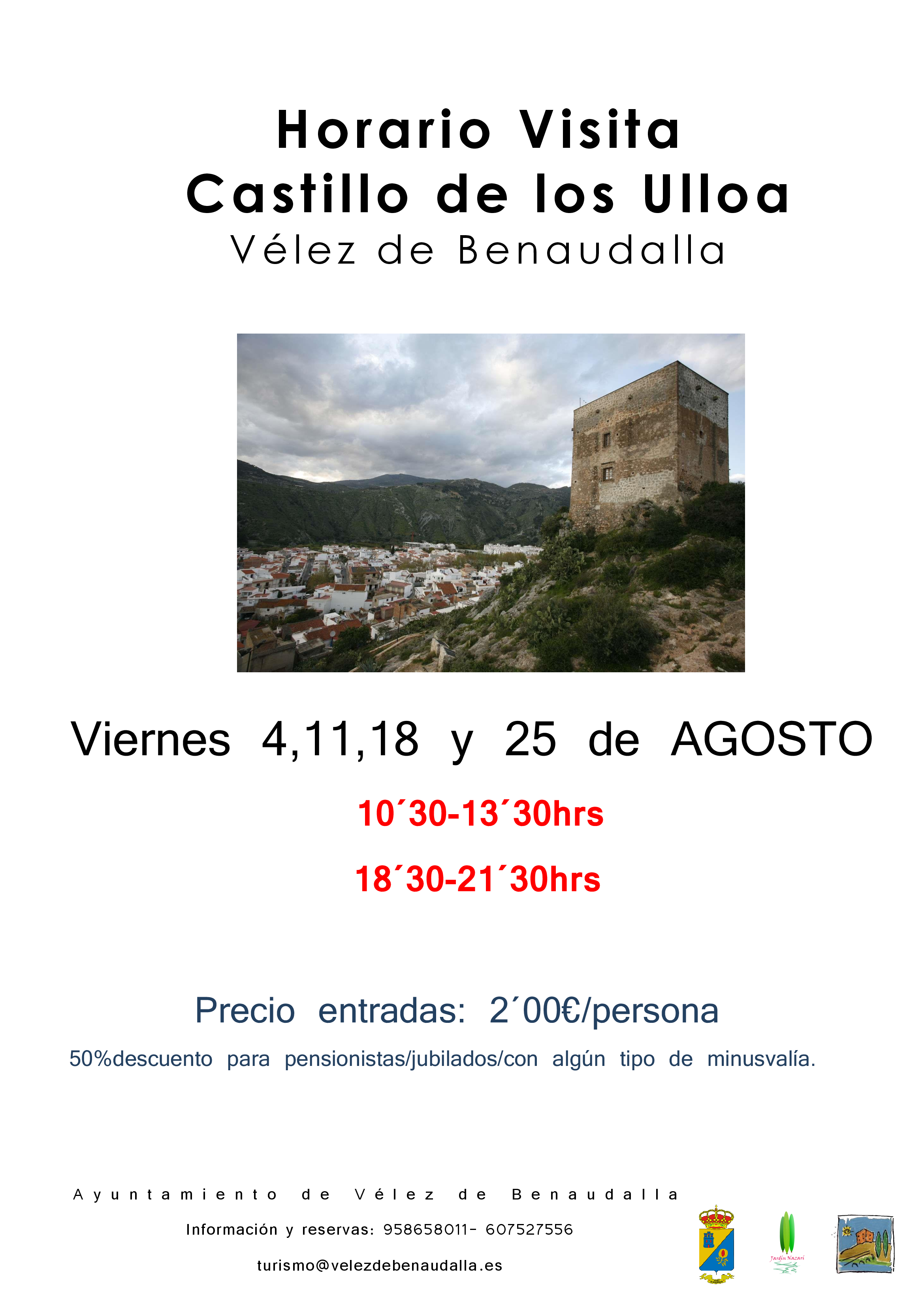 Visita castillo de los ulloa agosto 2017